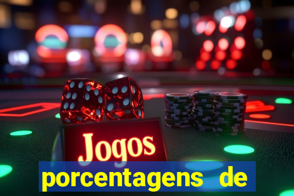 porcentagens de jogos pagantes